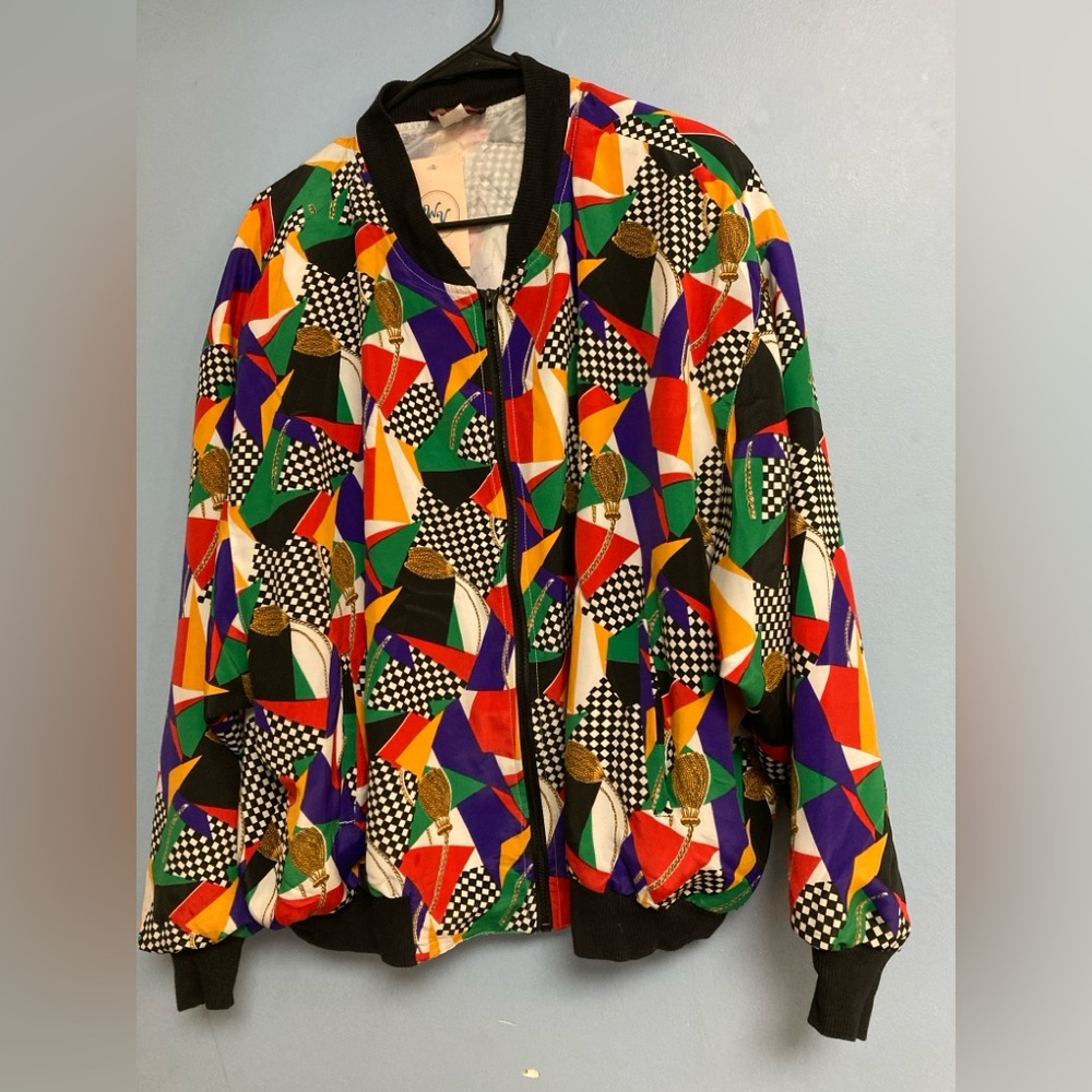Colorful Bomber Jacket